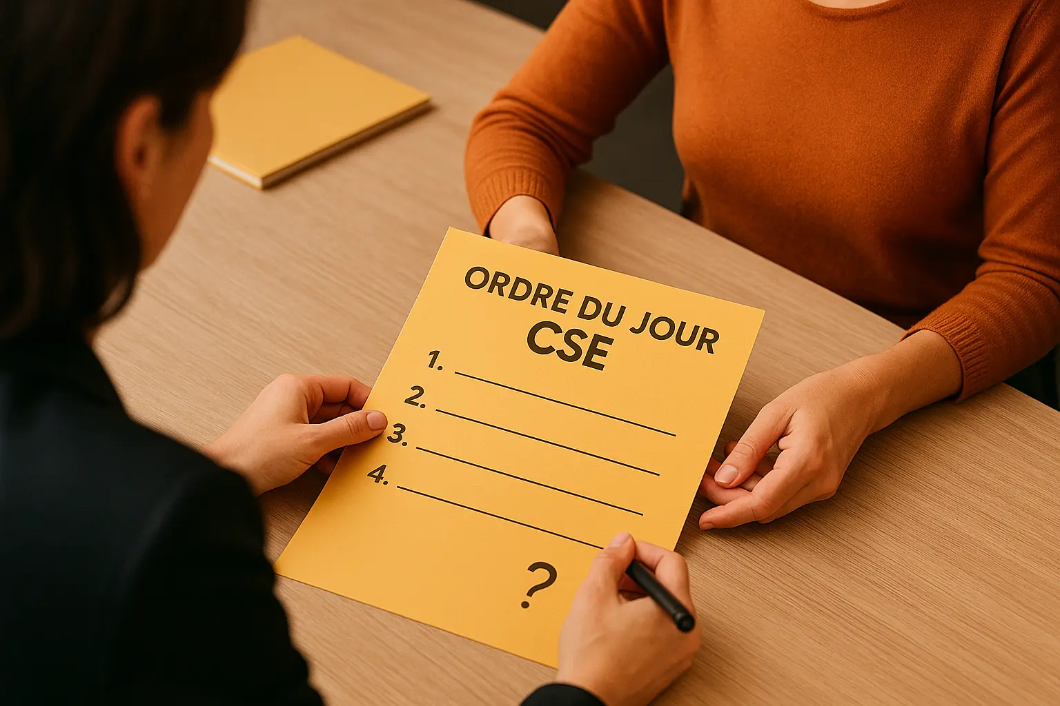 modification ordre du jour cse